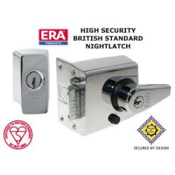 ERA BS3621 Insurance Approved Auto Deadlocking Night Latch